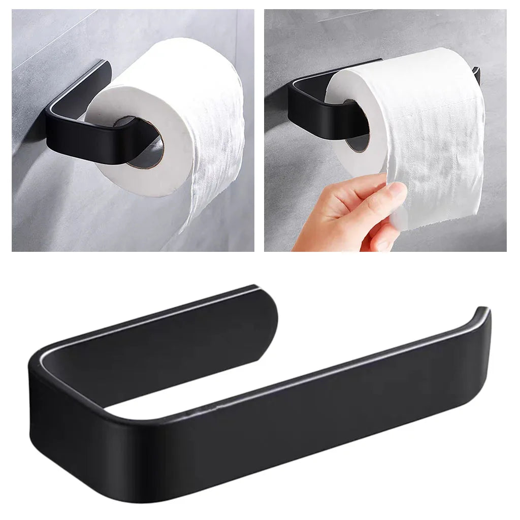 Porte Papier Toilette Noir