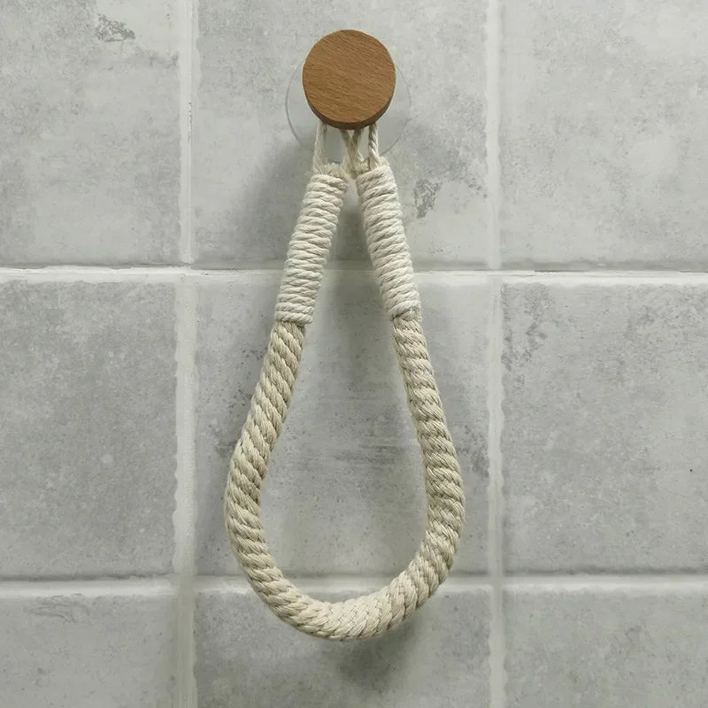 Porte Papier Toilette Corde
