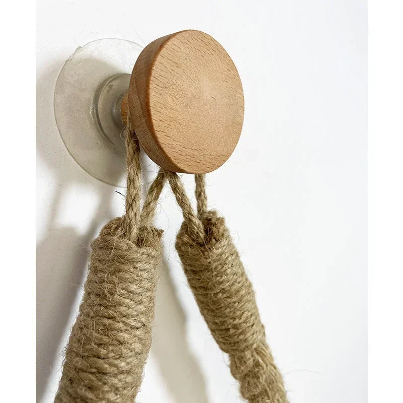 Porte Papier Toilette Corde